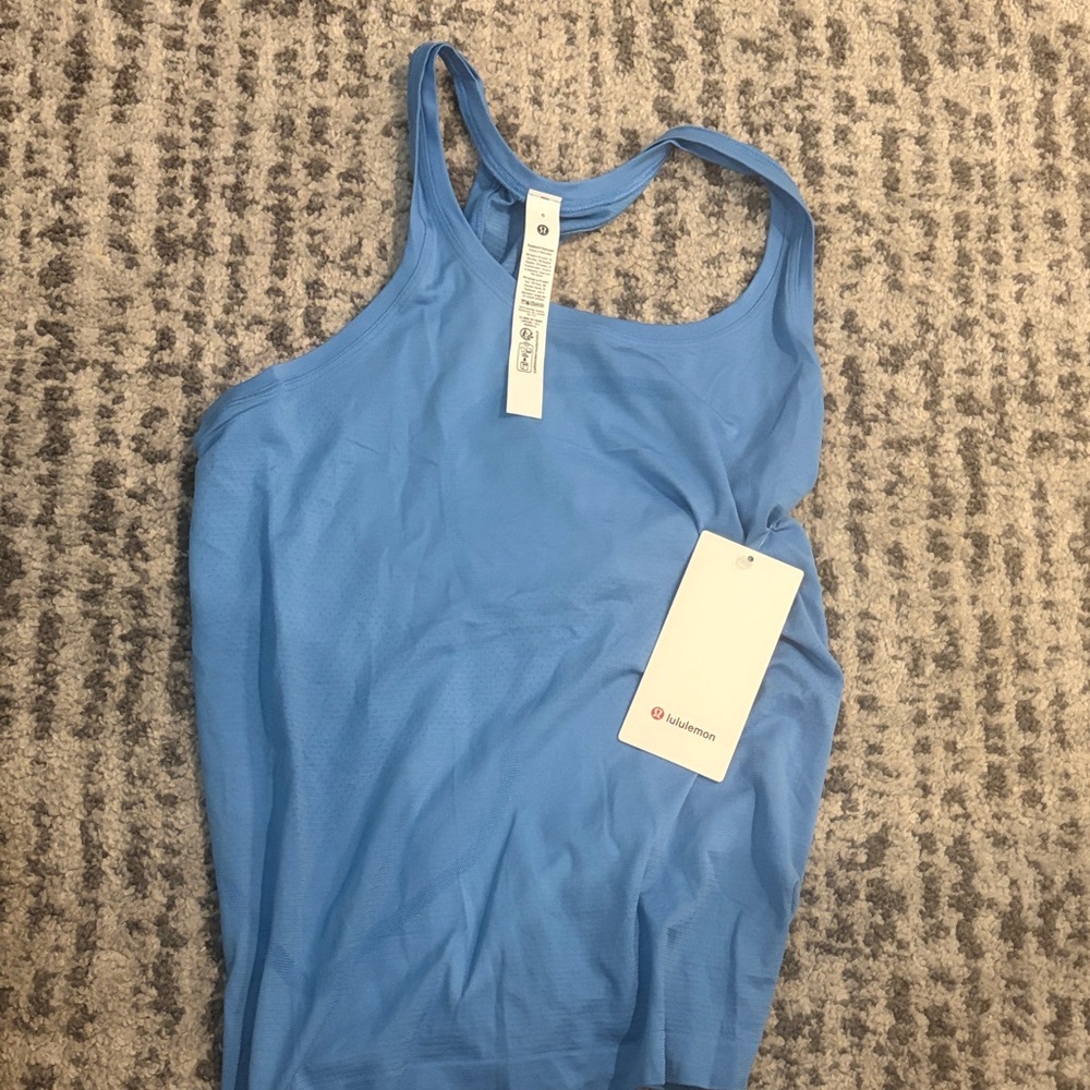 lululemon athletica Light Blue Swiftly Tech Racerback Tank 2.0